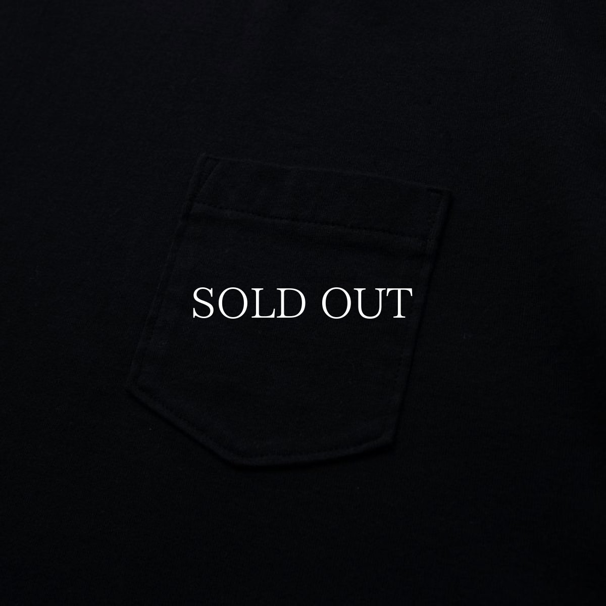 画像5: RATS  CREW NECK POCKET TEE TIGHT SILHOUETTE (BLACK) (5)