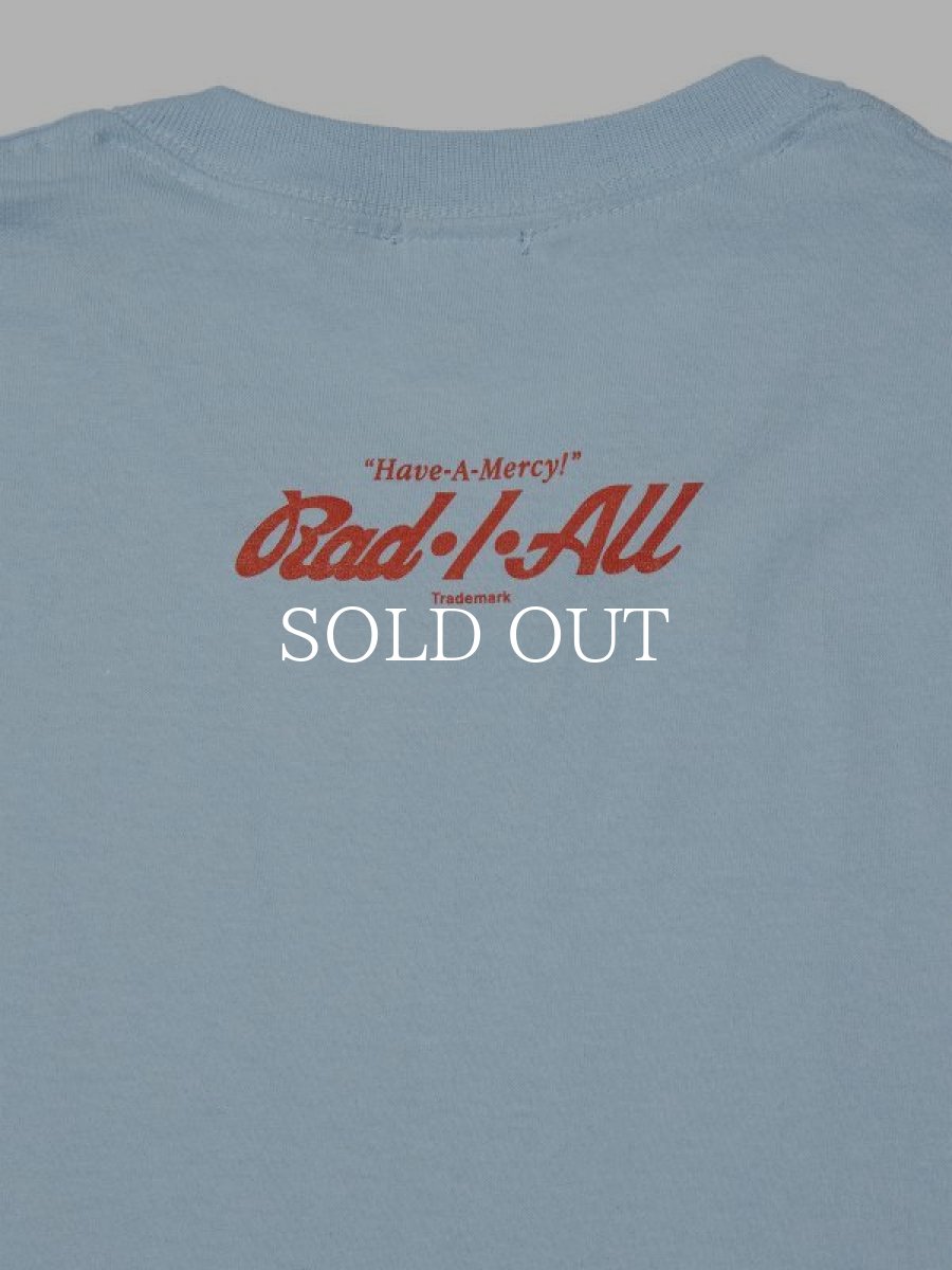 画像4: RADIALL  BEACH BUM-CREW NECK T-SHIRT S/S (Saxe Blue) (4)