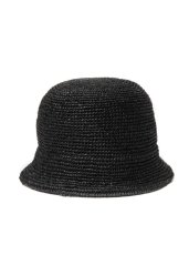 画像1: COOTIE   Rafia Bucket Hat (Black) (1)