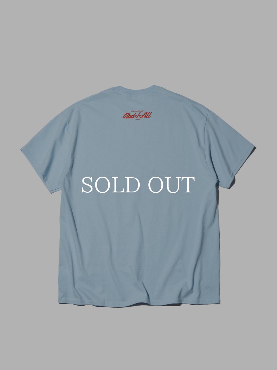 画像2: RADIALL  BEACH BUM-CREW NECK T-SHIRT S/S (Saxe Blue) (2)