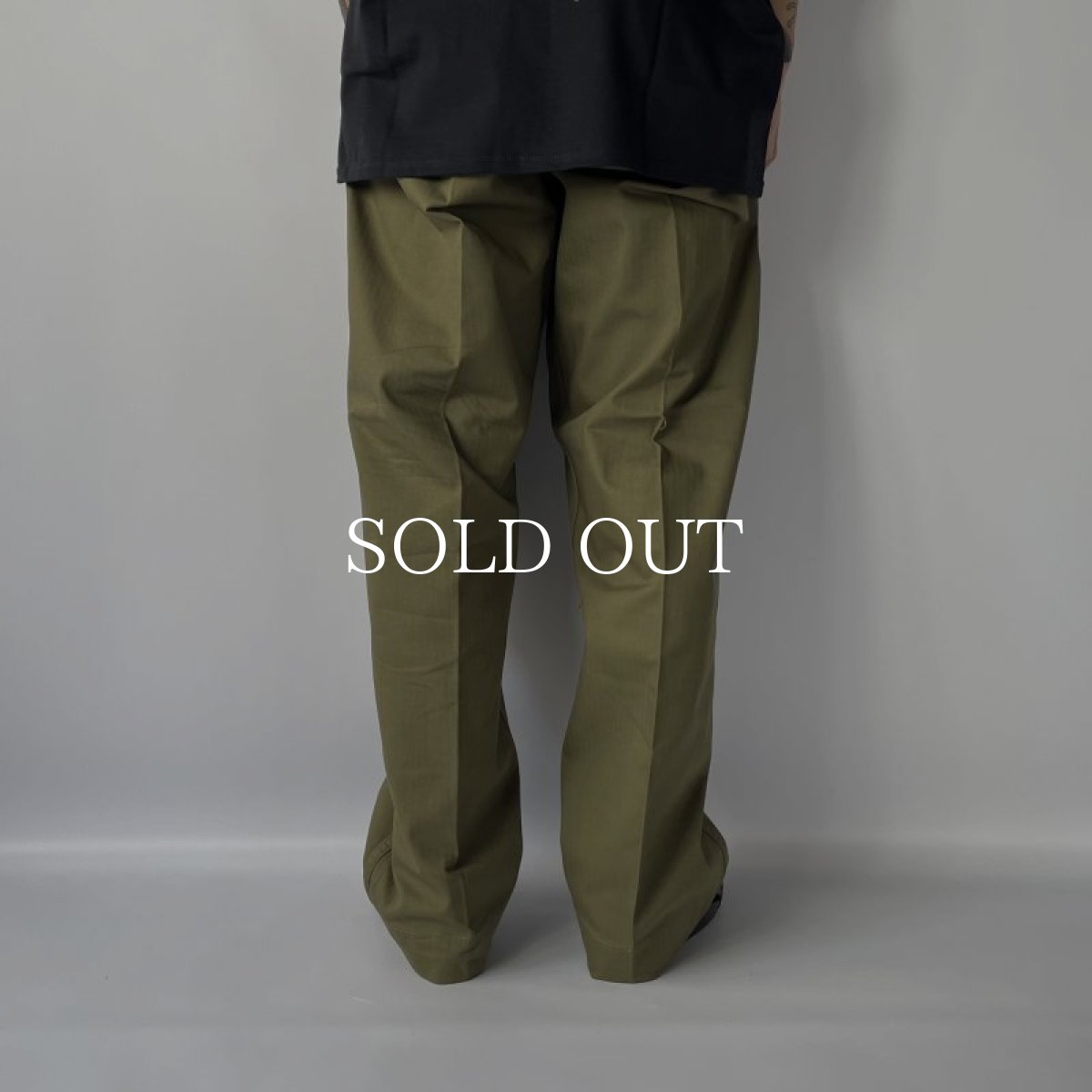 画像9: MINEDENIM  Military Herringbone Chino PS (KHA) (9)