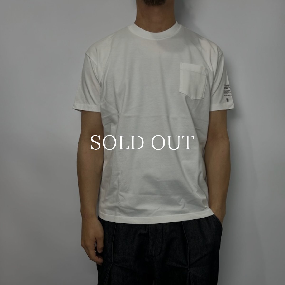 画像4: RATS  CREW NECK POCKET TEE TIGHT SILHOUETTE (WHITE) (4)