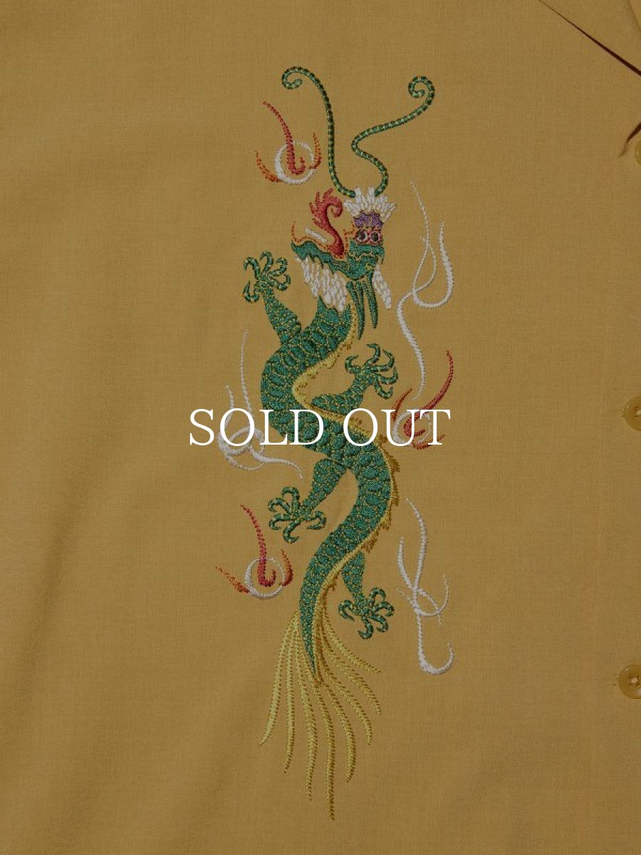 画像3: RADIALL  KI-KI-OPEN COLLARED SHIRT S/S (Mustard) (3)