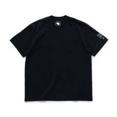 画像1: RATS  CREW NECK POCKET TEE TIGHT SILHOUETTE (BLACK) (1)