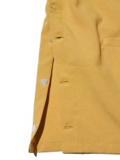 画像6: RADIALL  KI-KI-OPEN COLLARED SHIRT S/S (Mustard) (6)