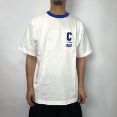 画像3: CARHARTT WIP  S/S RINGER T-SHIRT (White / Lazurite) (3)