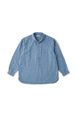 画像1: OLD JOE   CAMP COLLAR SHIRTS (INDIGO CHAMBRAY) (1)