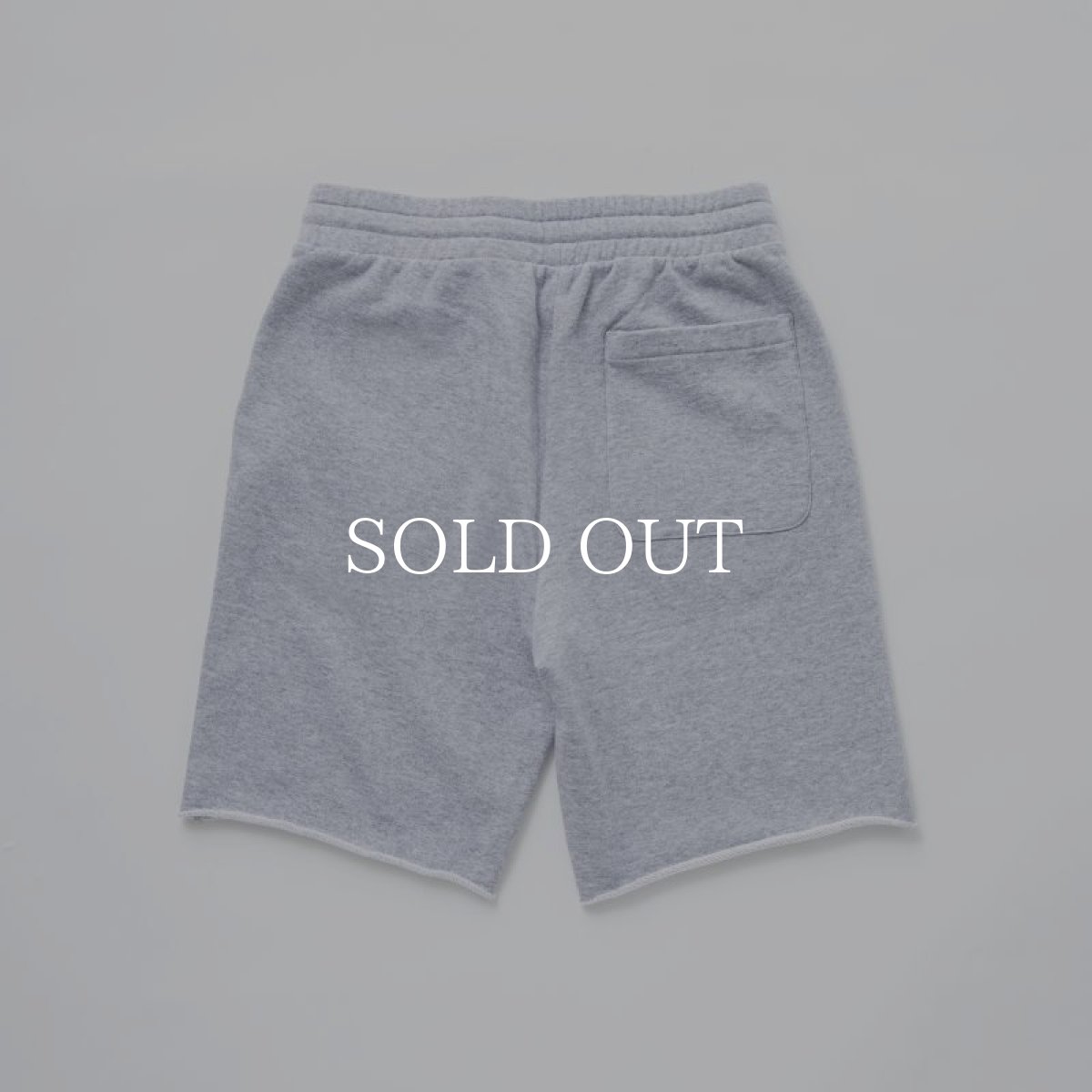 画像2: RATS  CUT OFF SWEAT SHORTS (GRAY) (2)