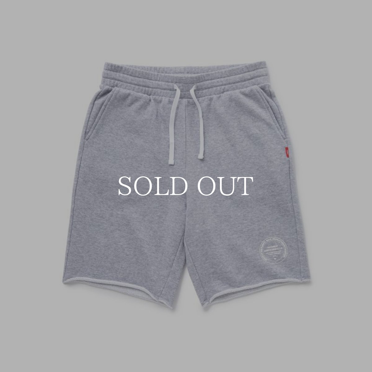 画像1: RATS  CUT OFF SWEAT SHORTS (GRAY) (1)