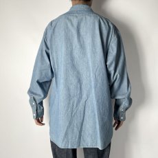 画像5: OLD JOE   CAMP COLLAR SHIRTS (INDIGO CHAMBRAY) (5)