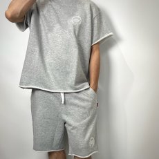 画像8: RATS  CUT OFF SWEAT SHORTS (GRAY) (8)