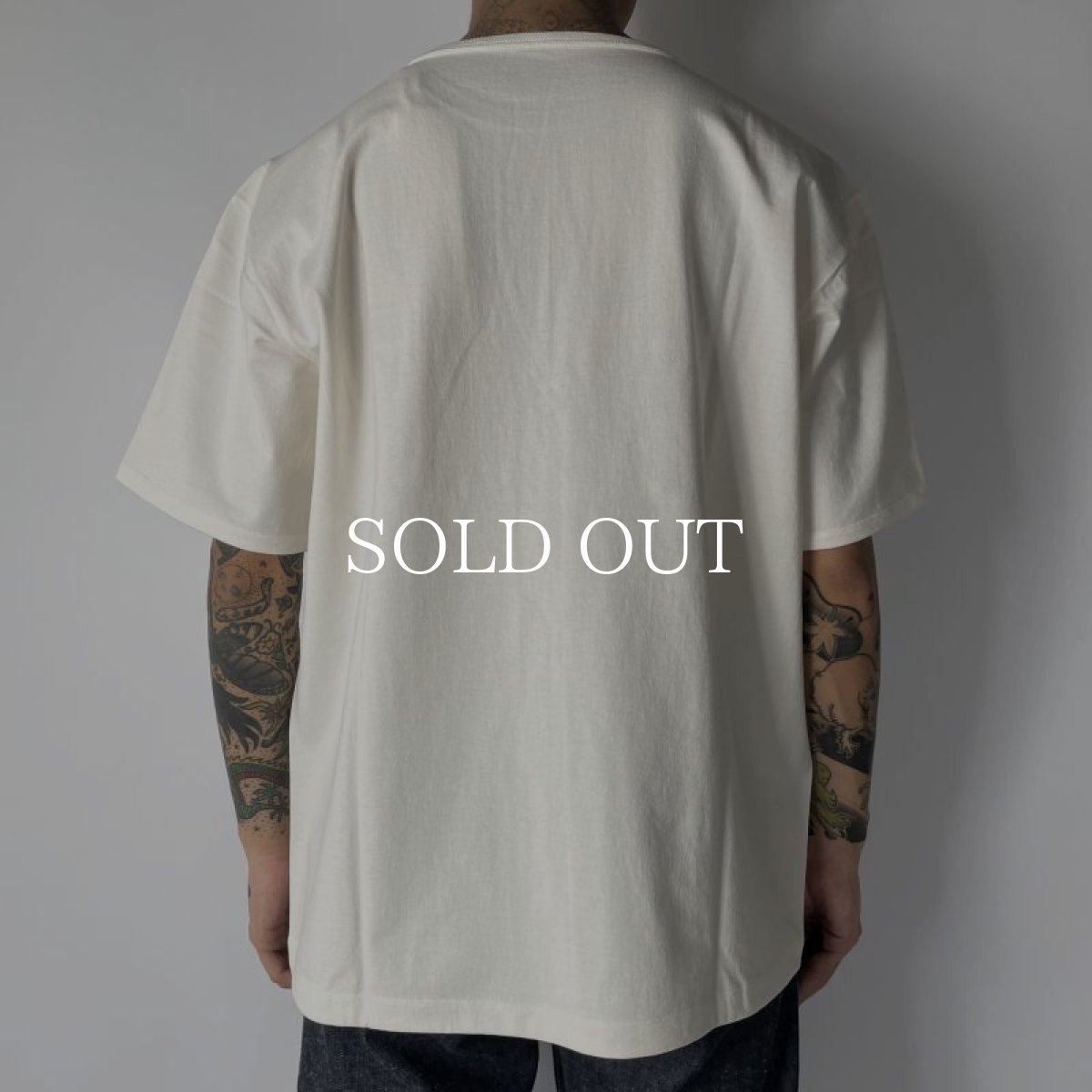 画像3: OLD JOE   TUBE TEE (CREW-NECK) (OFF WHITE) (3)