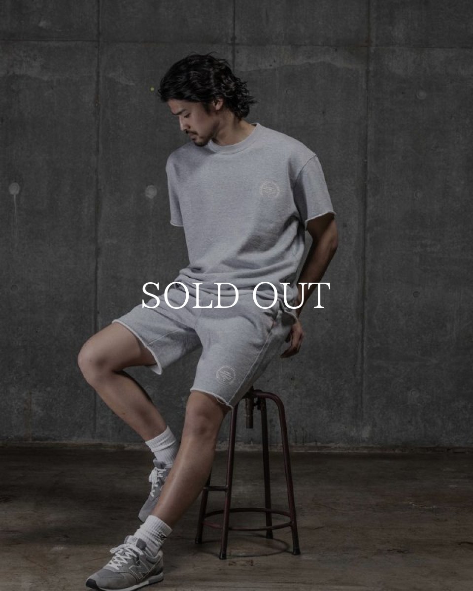 画像6: RATS  CUT OFF SWEAT SHORTS (GRAY) (6)