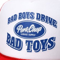 画像3: PORKCHOP GARAGE SUPPLY  BAD TOYS CAP (RED×WHITE) (3)