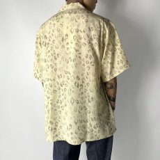 画像7: OLD JOE   ORIGINAL PRINTED OPEN COLLAR SHIRTS (LEOPARD) Short-sleeve (CITRINE) (7)