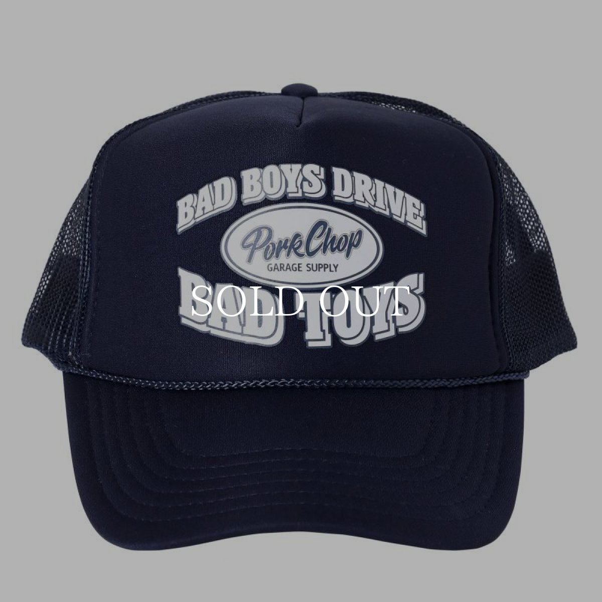 画像1: PORKCHOP GARAGE SUPPLY  BAD TOYS CAP (NAVY) (1)