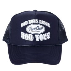 画像1: PORKCHOP GARAGE SUPPLY  BAD TOYS CAP (NAVY) (1)