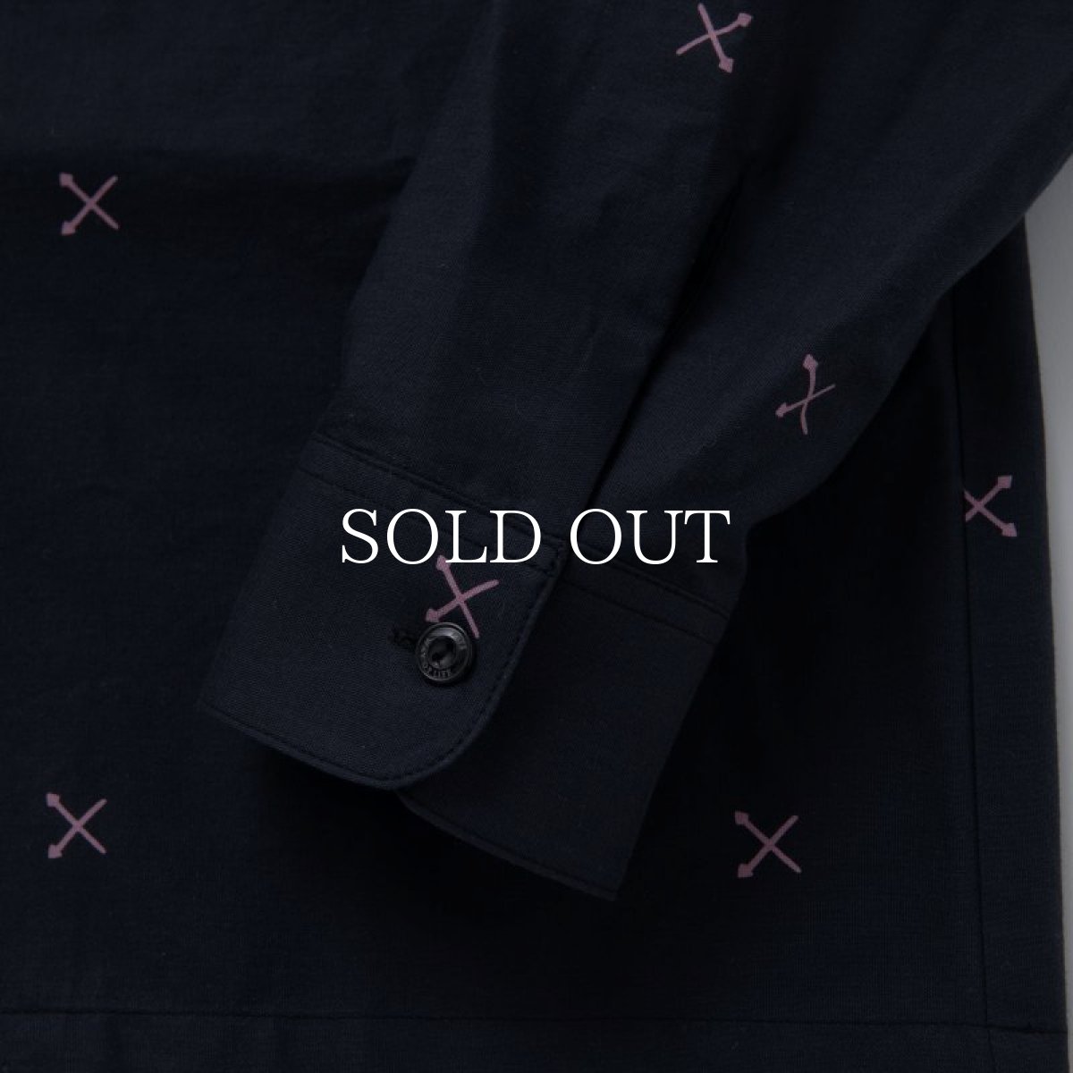 画像5: RATS  ARROW CROSS SHIRT (BLACK) (5)