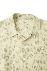 画像3: OLD JOE   ORIGINAL PRINTED OPEN COLLAR SHIRTS (LEOPARD) Short-sleeve (CITRINE) (3)