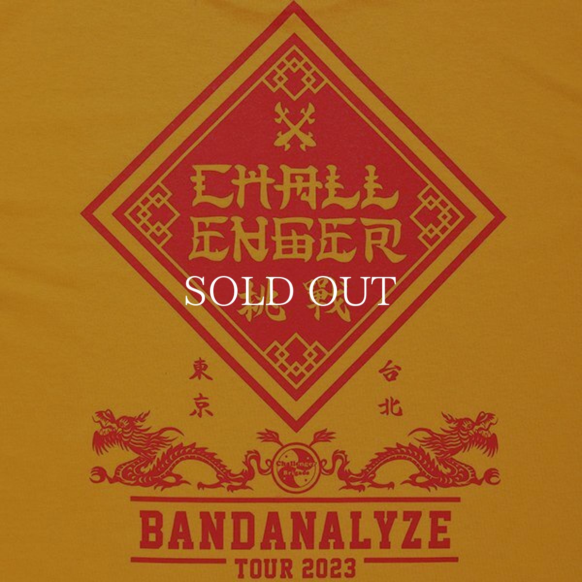 画像4: CHALLENGER  BD 2023 TOUR L/S TEE (YELLOW) (4)