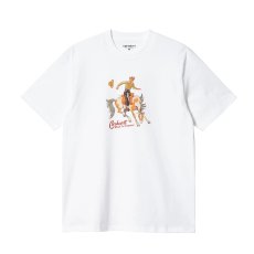 画像1: CARHARTT WIP  S/S BLACK JACK T-SHIRT (White) (1)