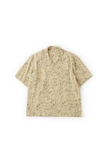 画像1: OLD JOE   ORIGINAL PRINTED OPEN COLLAR SHIRTS (LEOPARD) Short-sleeve (CITRINE) (1)