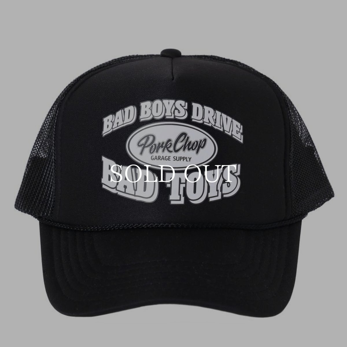 画像1: PORKCHOP GARAGE SUPPLY  BAD TOYS CAP (BLACK) (1)