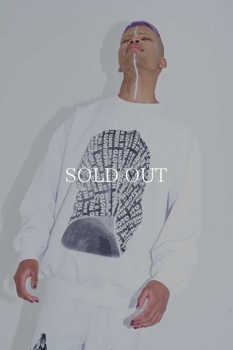 画像5: NISHIMOTO IS THE MOUTH   BELIEVER MN SWEAT SHIRTS (WHITE) (5)