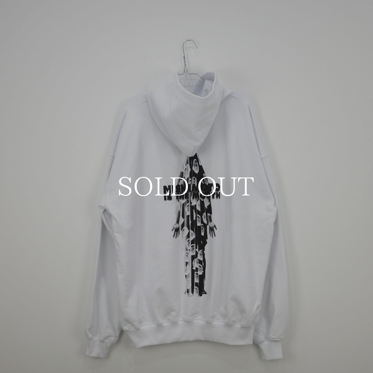 画像2: NISHIMOTO IS THE MOUTH   BELIEVER MN SWEAT HOODIE (WHITE) (2)