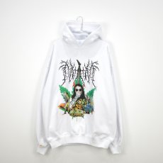 画像1: NISHIMOTO IS THE MOUTH   METAL COLLAGE SWEAT HOODIE (WHITE) (1)