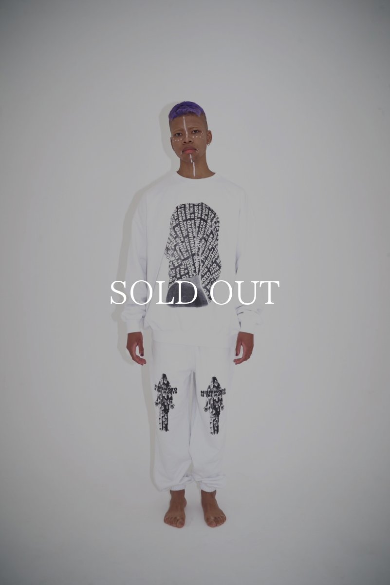 画像3: NISHIMOTO IS THE MOUTH   BELIEVER MN  SWEAT PANTS (WHITE) (3)