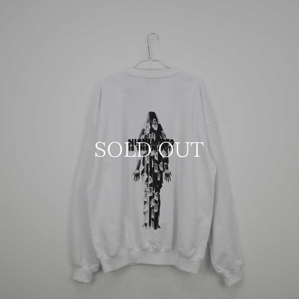画像4: NISHIMOTO IS THE MOUTH   BELIEVER MN SWEAT SHIRTS (WHITE) (4)
