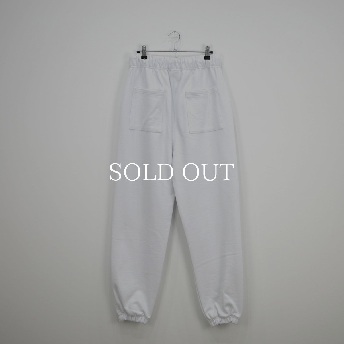 画像2: NISHIMOTO IS THE MOUTH   BELIEVER MN  SWEAT PANTS (WHITE) (2)