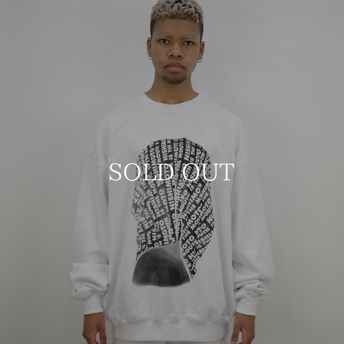 画像3: NISHIMOTO IS THE MOUTH   BELIEVER MN SWEAT SHIRTS (WHITE) (3)
