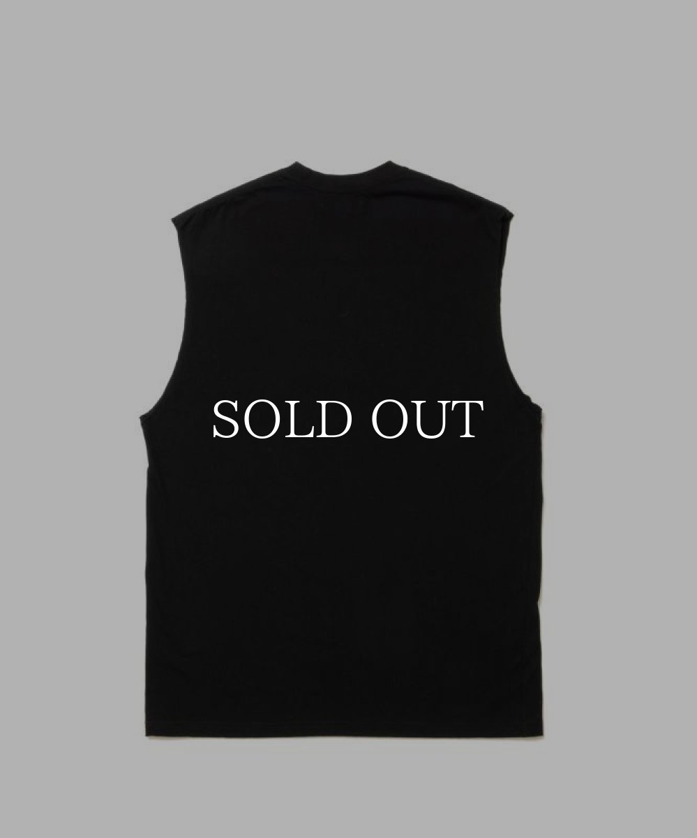 画像4: ROTTWEILER  THREE LINE CUTOFF TEE (BLACK) (4)