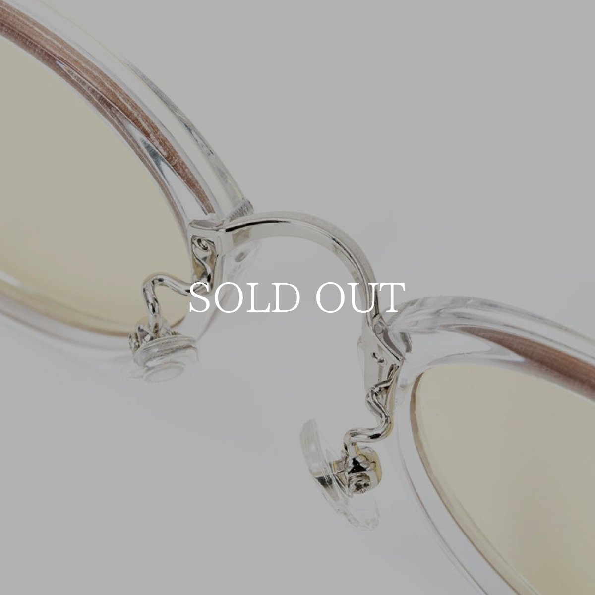 画像5: CALEE  C/M Combi type glasses -Type B- (Clear.Yellow) (5)