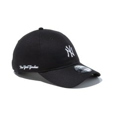 画像1: NEW ERA  9TWENTY MLB Side Logo ニューヨーク・ヤンキース ミニロゴ (ブラック) (1)