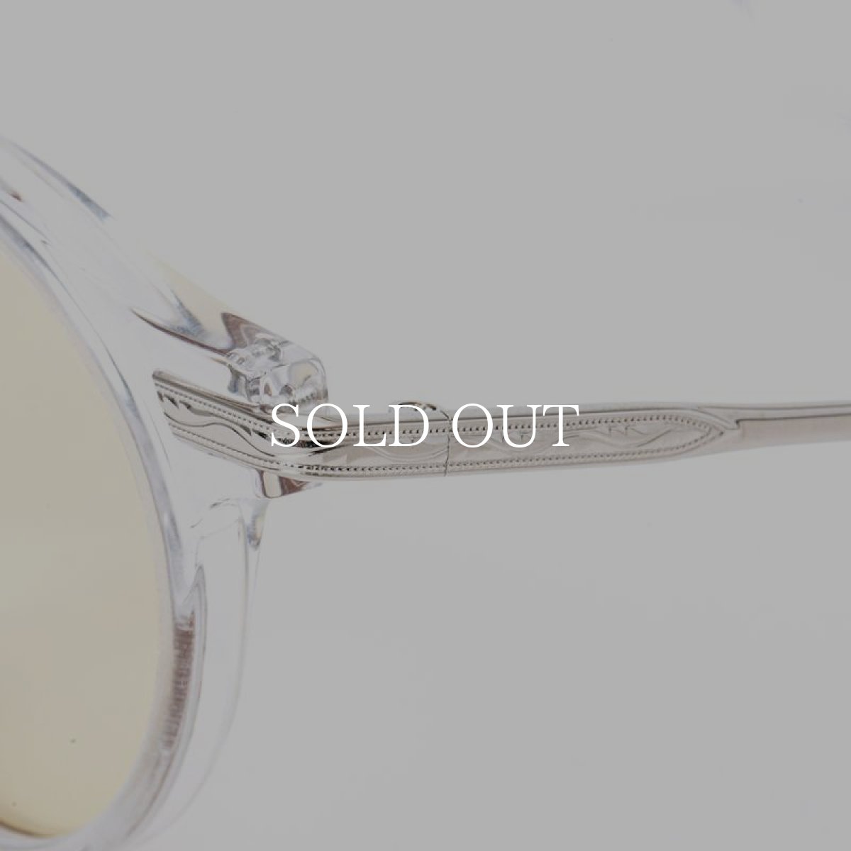 画像4: CALEE  C/M Combi type glasses -Type B- (Clear.Yellow) (4)