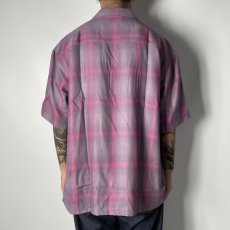 画像5: RADIALL  EASY - OPEN COLLARED SHIRT S/S (Smoke Pink) (5)