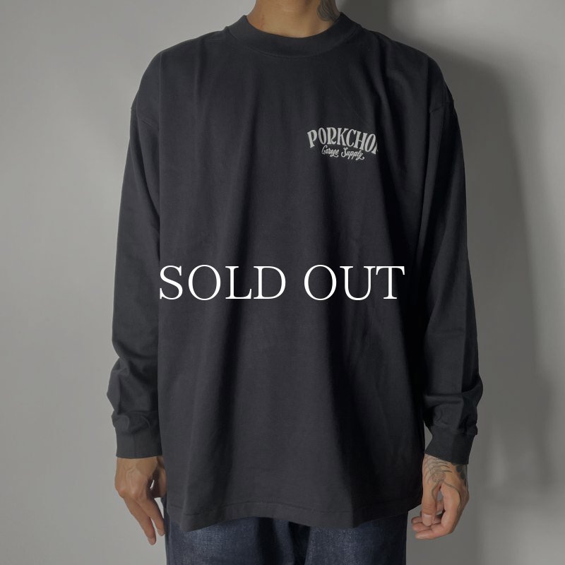PORKCHOP GARAGE SUPPLY PORK BACK L/S TEE (BLACK) P0255 公式通販
