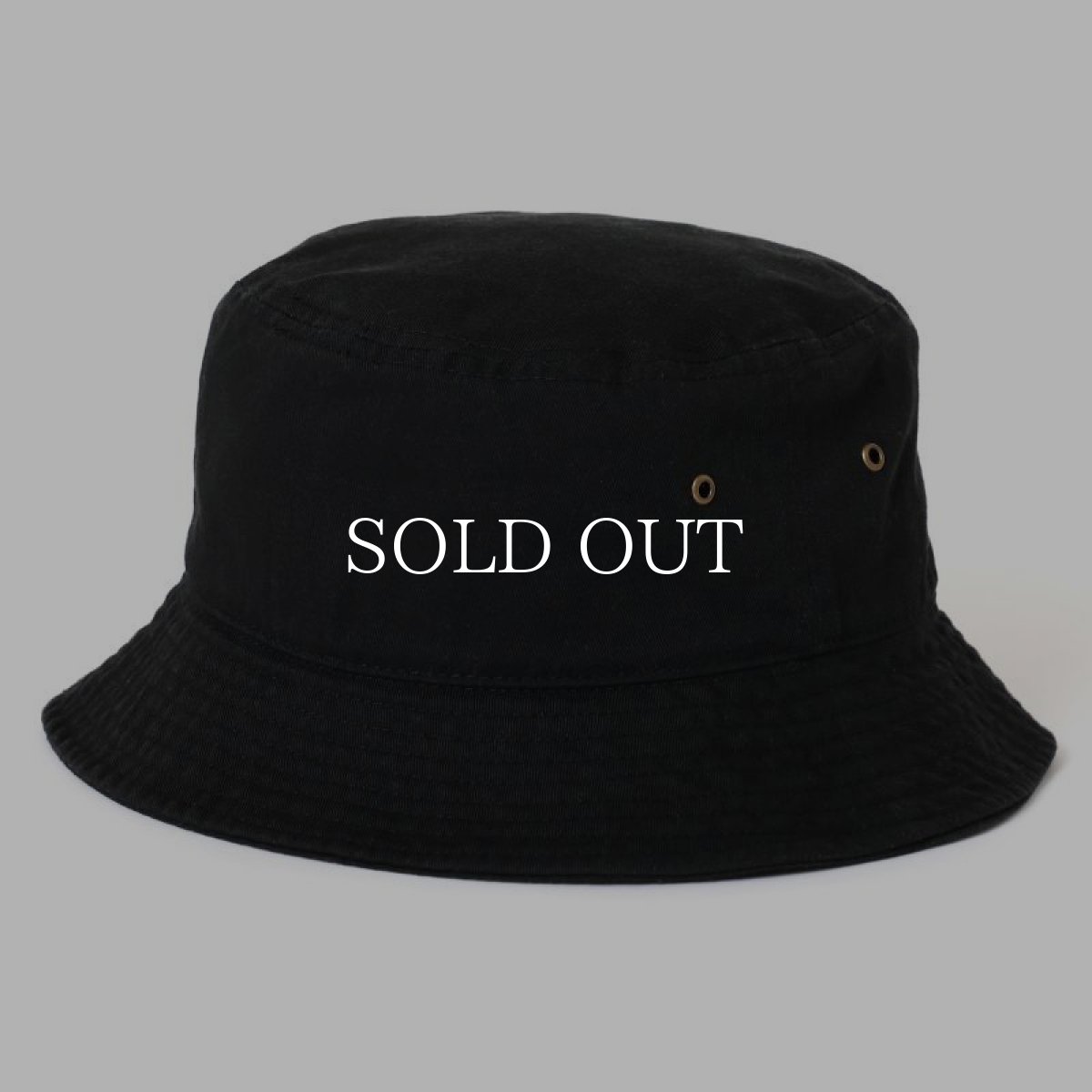 画像2: PORKCHOP GARAGE SUPPLY  OVAL BUCKET HAT (BLACK) (2)