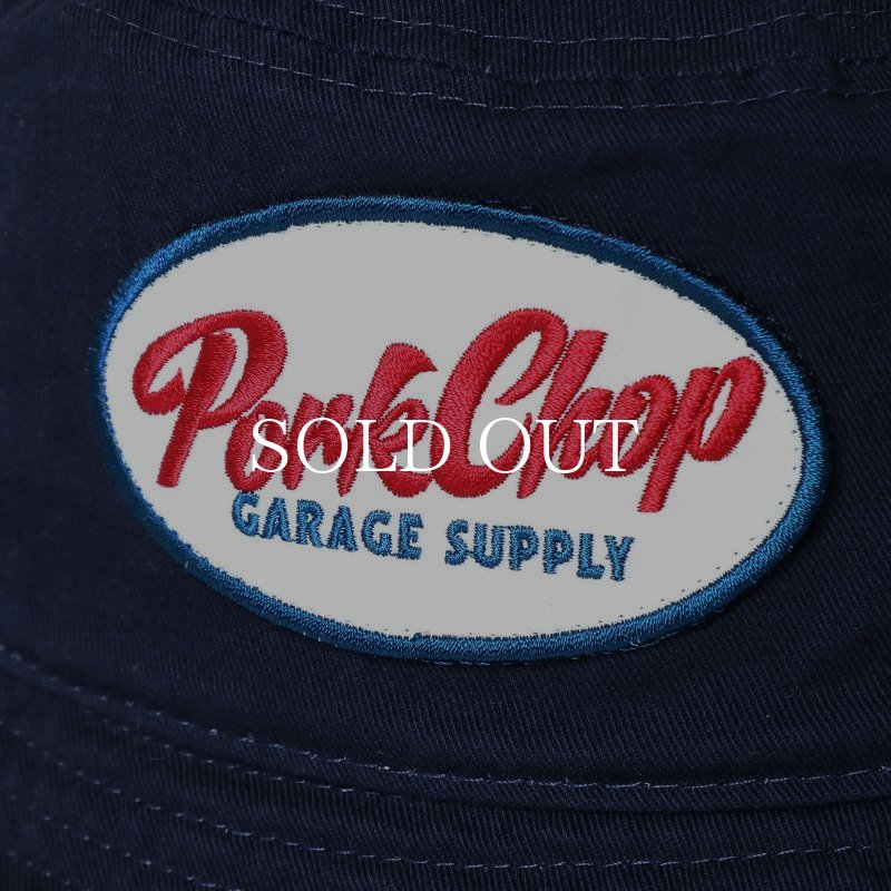 PORKCHOP GARAGE SUPPLY OVAL BUCKET HAT (NAVY) P0254 公式通販