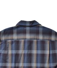 画像4: MINEDENIM  TWN Check Open Collar L/S SH (BPT) (4)