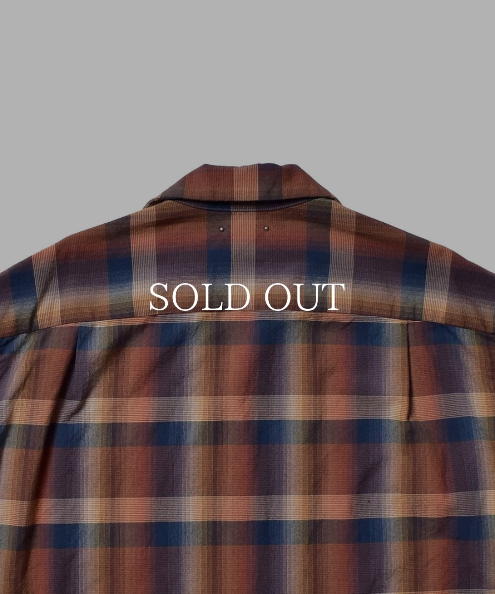 画像5: MINEDENIM  TWN Check Open Collar L/S SH (RPT) (5)