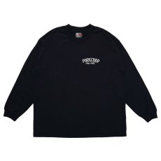 画像1: PORKCHOP GARAGE SUPPLY  PORK BACK L/S TEE (BLACK) (1)