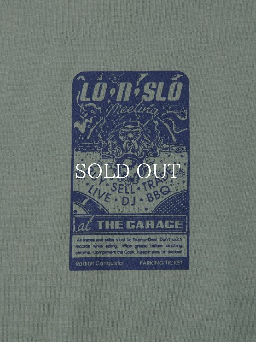 画像3: RADIALL  NICE TIME - CREW NECK T-SHIRT S/S (Sage Green) (3)