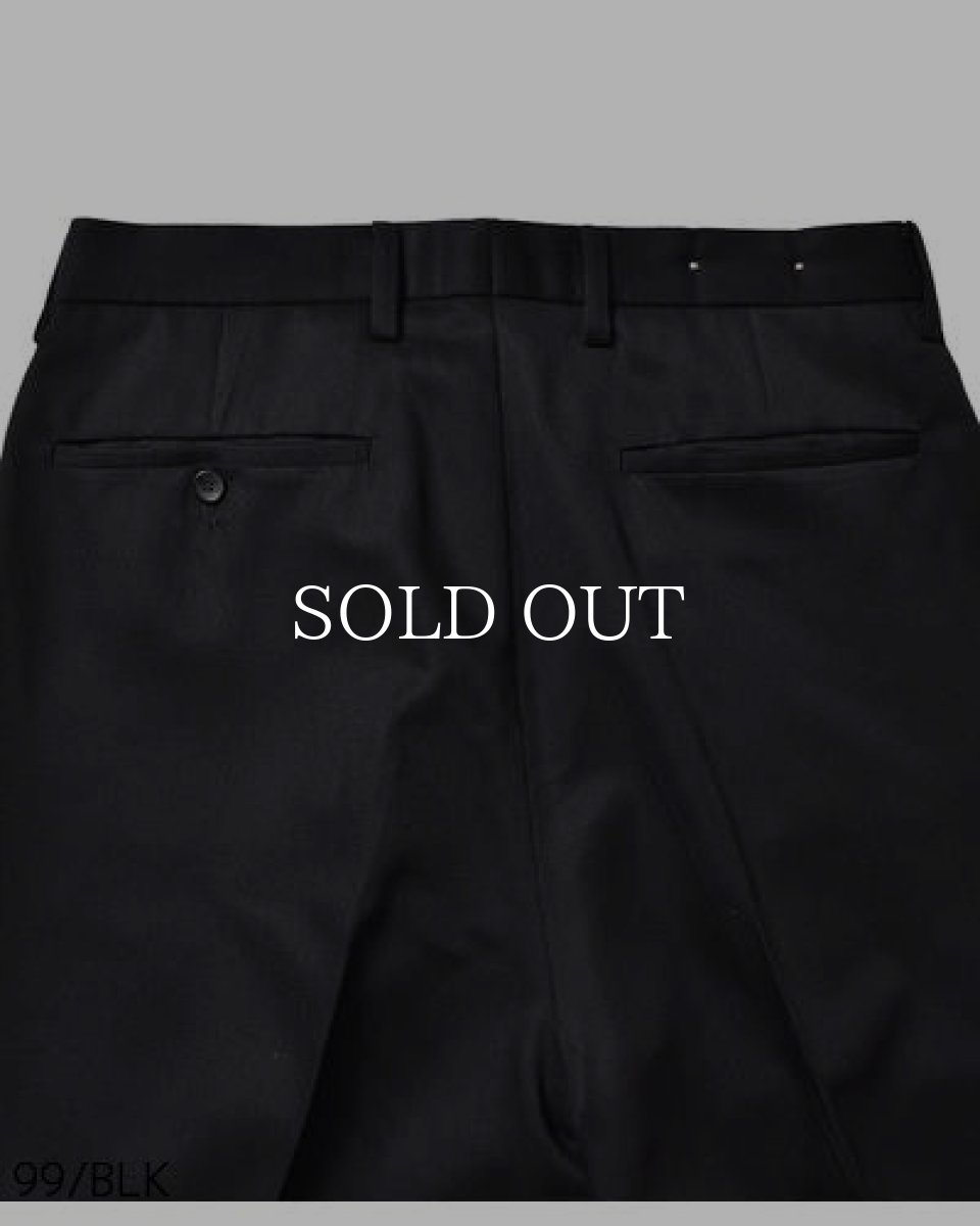 画像3: MINEDENIM  T.Wool Denim Tapered TRS (BLK) (3)
