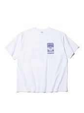 画像1: RADIALL  NICE TIME - CREW NECK T-SHIRT S/S (White) (1)