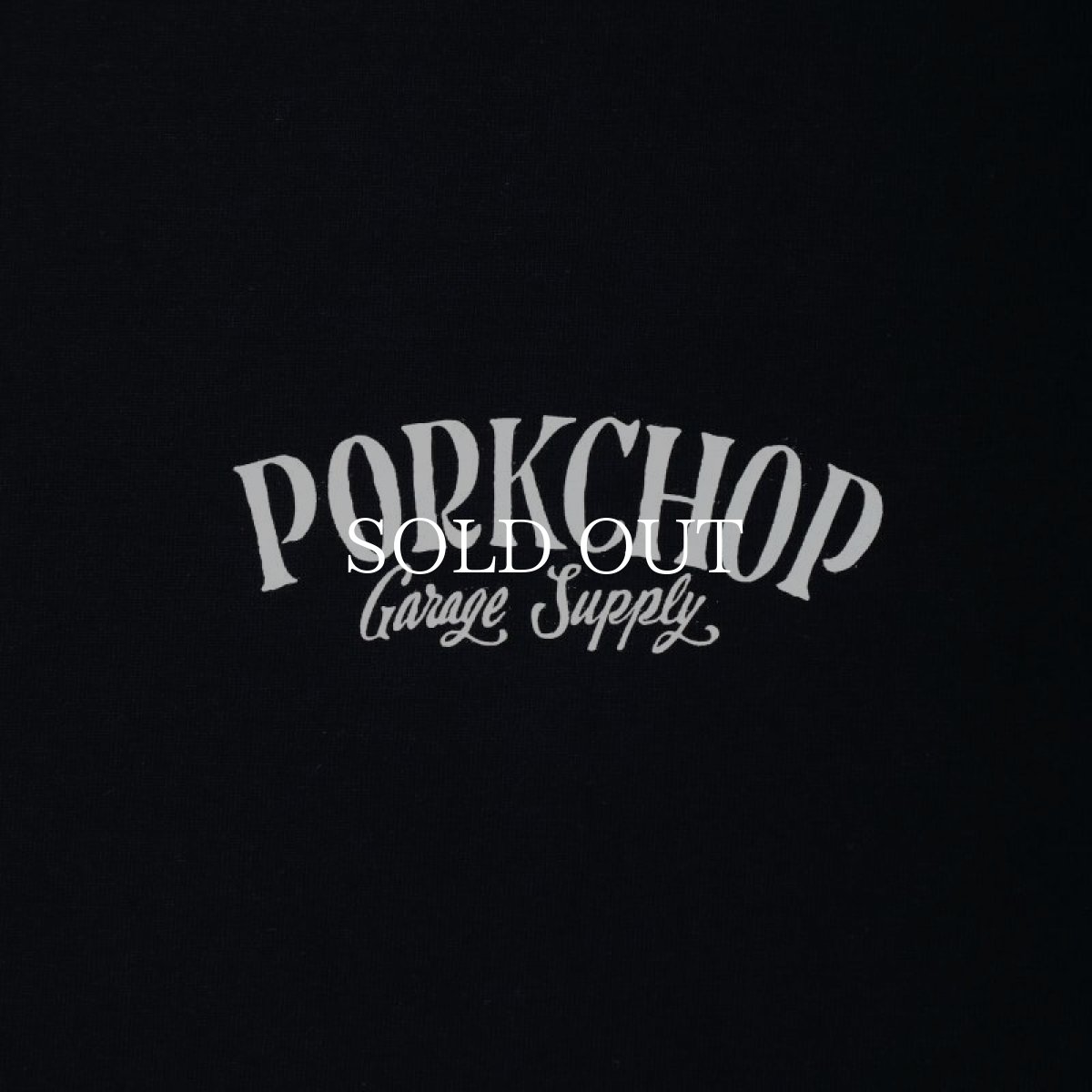 画像3: PORKCHOP GARAGE SUPPLY  PORK BACK L/S TEE (BLACK) (3)