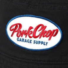 画像3: PORKCHOP GARAGE SUPPLY  OVAL BUCKET HAT (BLACK) (3)